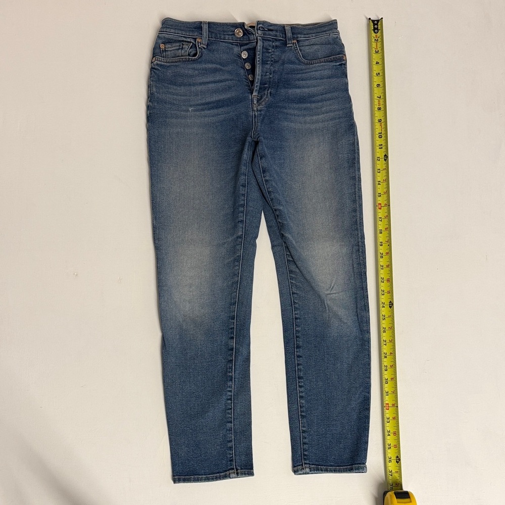 7 for all mankind high waisted Josefina Classic Blue Women's Jeans